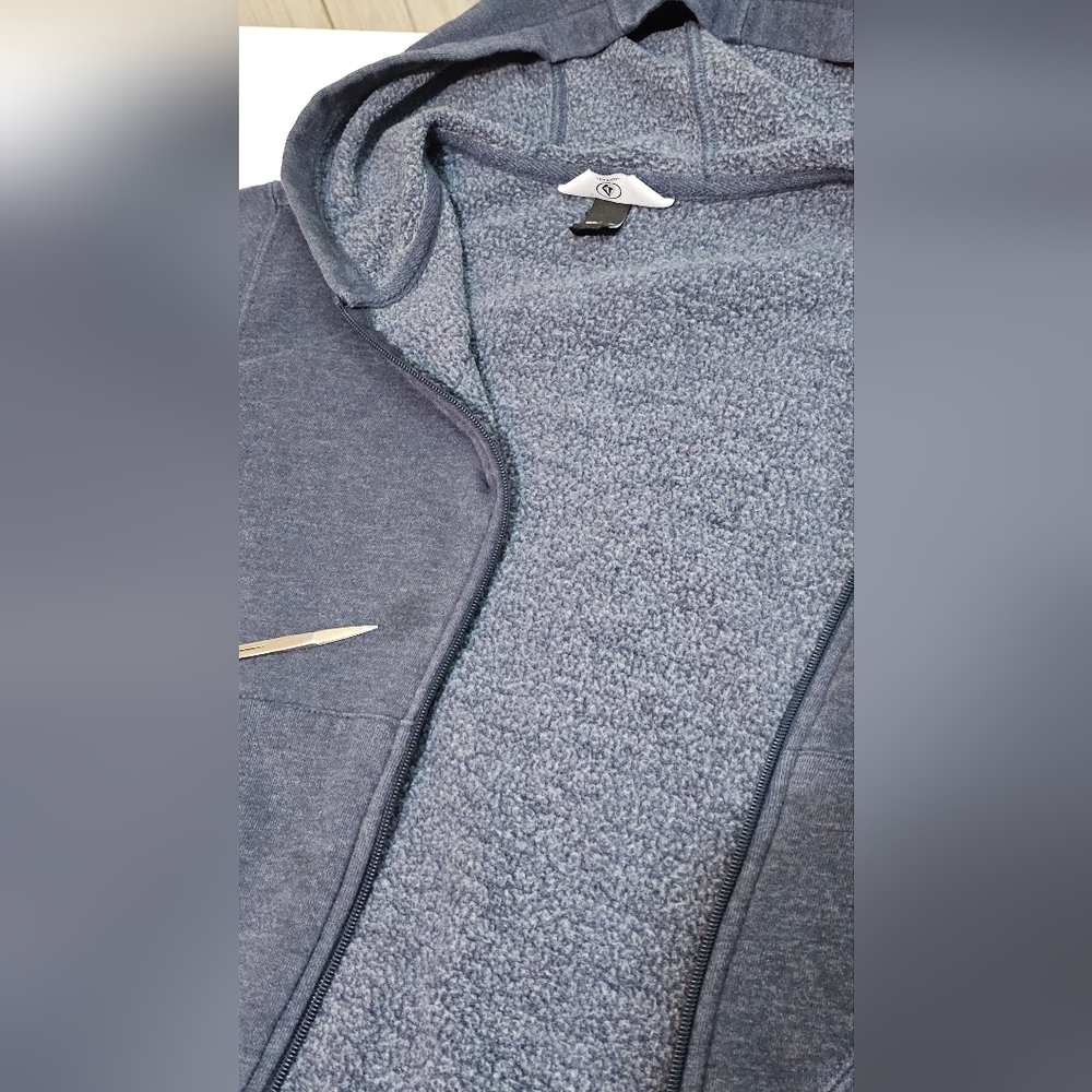 Volcom Zip Up Blue Hoodie Jacket - Picture 4 of 12